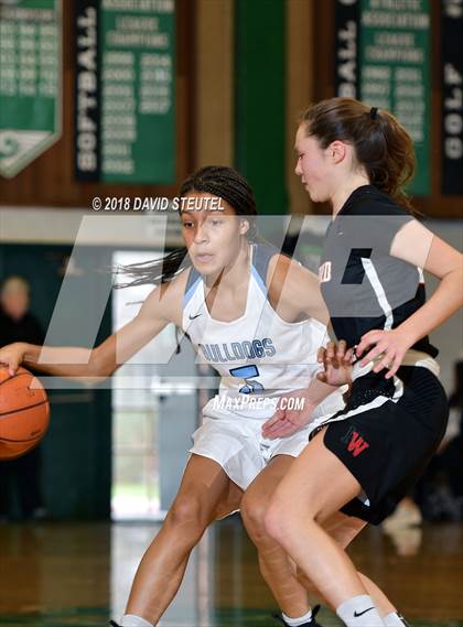 Thumbnail 3 in Harvard-Westlake vs. Centennial (St. Mary's Stockton MLK Showcase) photogallery.