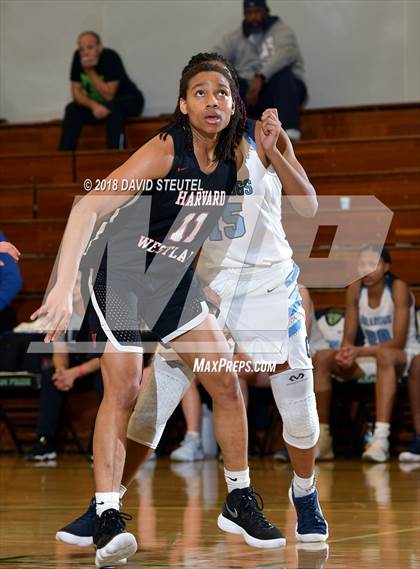 Thumbnail 1 in Harvard-Westlake vs. Centennial (St. Mary's Stockton MLK Showcase) photogallery.