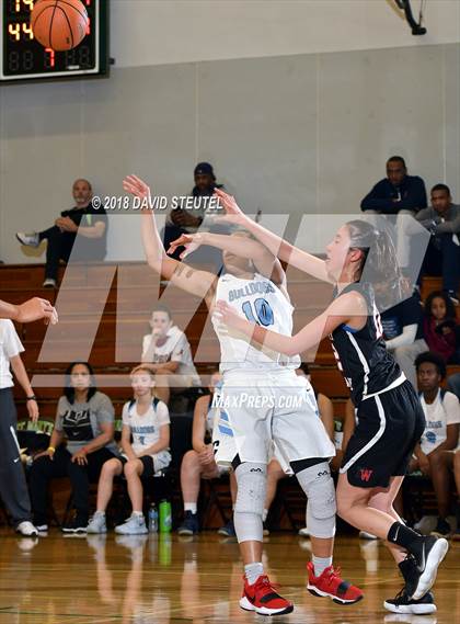 Thumbnail 2 in Harvard-Westlake vs. Centennial (St. Mary's Stockton MLK Showcase) photogallery.