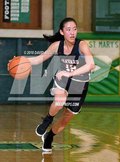 Thumbnail 3 in Harvard-Westlake vs. Centennial (St. Mary's Stockton MLK Showcase) photogallery.
