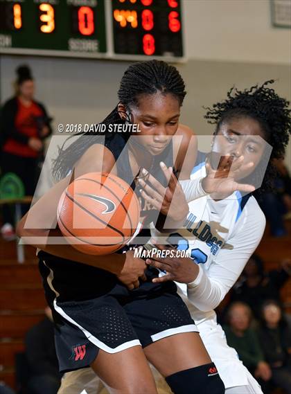 Thumbnail 1 in Harvard-Westlake vs. Centennial (St. Mary's Stockton MLK Showcase) photogallery.