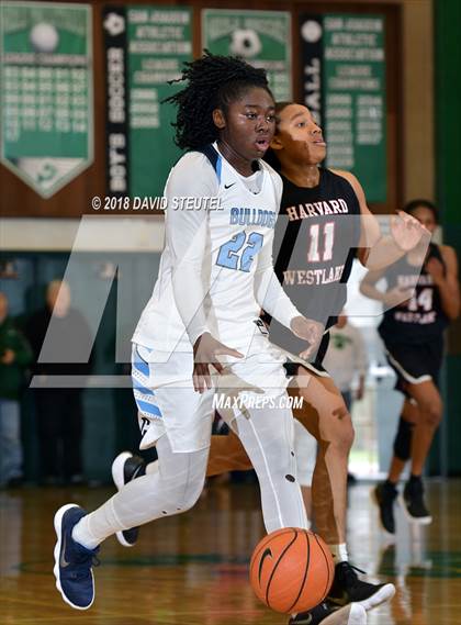 Thumbnail 2 in Harvard-Westlake vs. Centennial (St. Mary's Stockton MLK Showcase) photogallery.