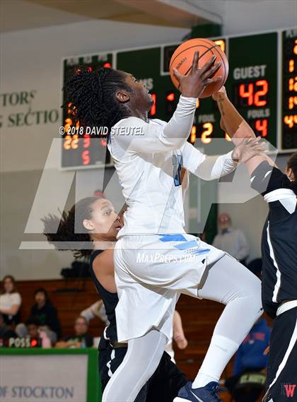 Thumbnail 3 in Harvard-Westlake vs. Centennial (St. Mary's Stockton MLK Showcase) photogallery.