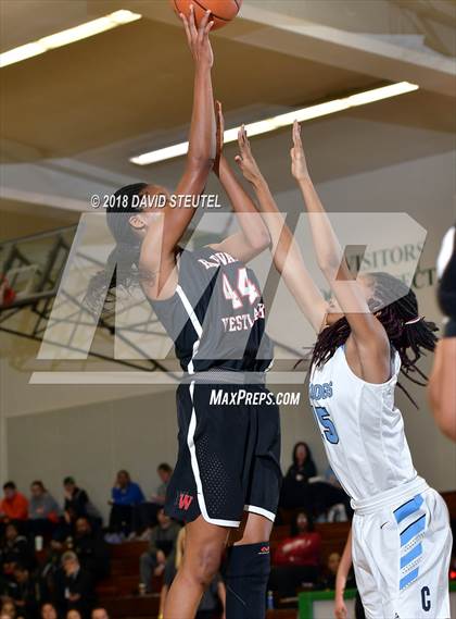 Thumbnail 2 in Harvard-Westlake vs. Centennial (St. Mary's Stockton MLK Showcase) photogallery.