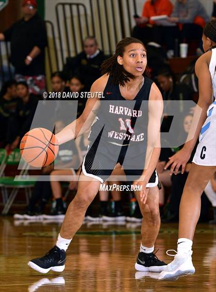 Thumbnail 1 in Harvard-Westlake vs. Centennial (St. Mary's Stockton MLK Showcase) photogallery.