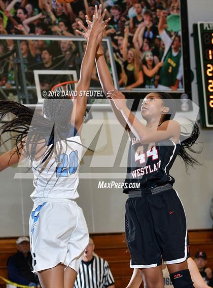 Thumbnail 1 in Harvard-Westlake vs. Centennial (St. Mary's Stockton MLK Showcase) photogallery.