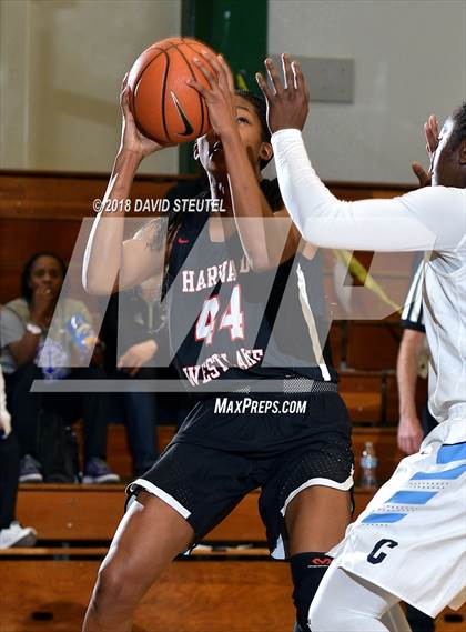 Thumbnail 1 in Harvard-Westlake vs. Centennial (St. Mary's Stockton MLK Showcase) photogallery.