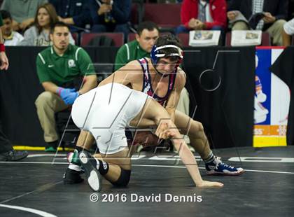 Thumbnail 1 in CIF State Boys Wrestling Championships (Round 1) photogallery.