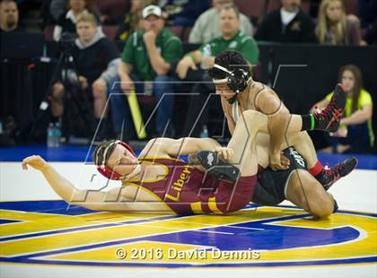 Thumbnail 1 in CIF State Boys Wrestling Championships (Round 1) photogallery.