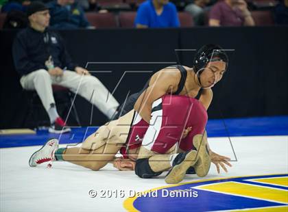 Thumbnail 2 in CIF State Boys Wrestling Championships (Round 1) photogallery.