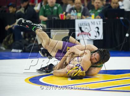 Thumbnail 1 in CIF State Boys Wrestling Championships (Round 1) photogallery.