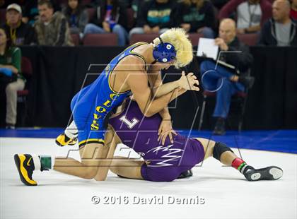 Thumbnail 1 in CIF State Boys Wrestling Championships (Round 1) photogallery.