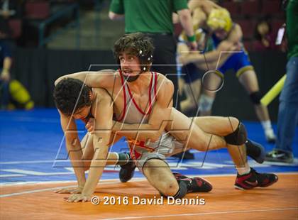 Thumbnail 2 in CIF State Boys Wrestling Championships (Round 1) photogallery.