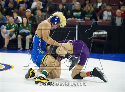 Thumbnail 1 in CIF State Boys Wrestling Championships (Round 1) photogallery.
