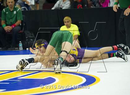 Thumbnail 1 in CIF State Boys Wrestling Championships (Round 1) photogallery.