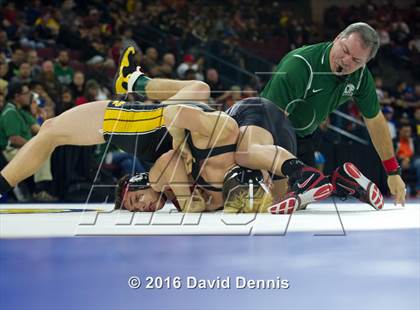Thumbnail 1 in CIF State Boys Wrestling Championships (Round 1) photogallery.