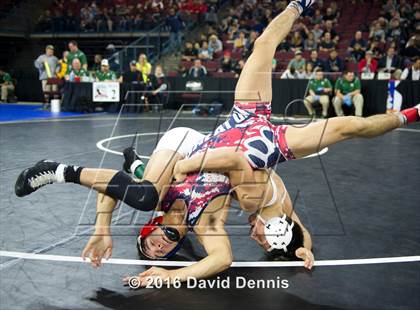 Thumbnail 3 in CIF State Boys Wrestling Championships (Round 1) photogallery.