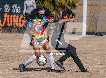 Thumbnail 1 in Hoke County vs South View (Kickin for Cancer Jamboree) photogallery.