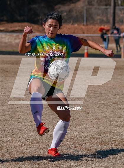 Thumbnail 1 in Hoke County vs South View (Kickin for Cancer Jamboree) photogallery.