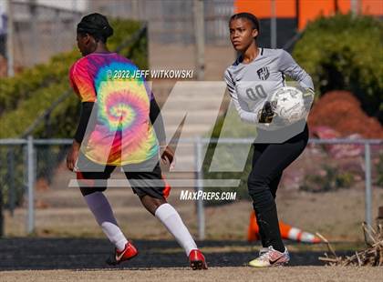 Thumbnail 1 in Hoke County vs South View (Kickin for Cancer Jamboree) photogallery.