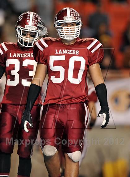 Thumbnail 3 in La Serna vs. Downey (CIF SS Southeast Division Final) photogallery.