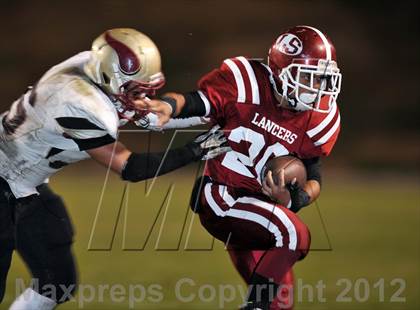 Thumbnail 1 in La Serna vs. Downey (CIF SS Southeast Division Final) photogallery.