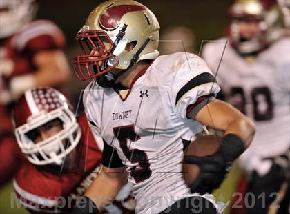 Thumbnail 1 in La Serna vs. Downey (CIF SS Southeast Division Final) photogallery.