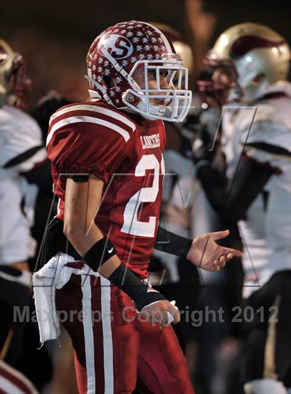 Thumbnail 1 in La Serna vs. Downey (CIF SS Southeast Division Final) photogallery.