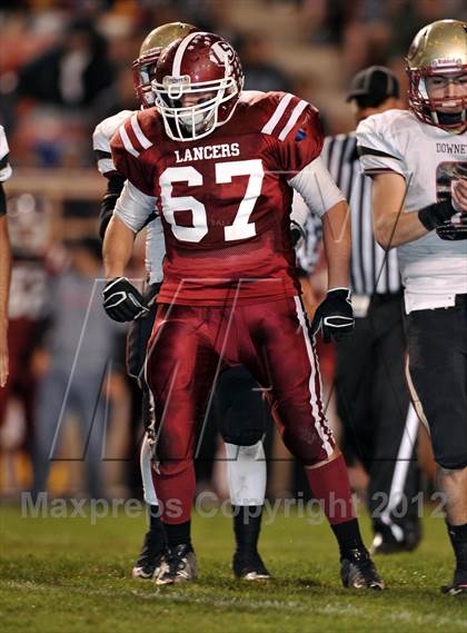 Thumbnail 2 in La Serna vs. Downey (CIF SS Southeast Division Final) photogallery.
