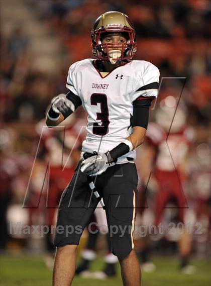 Thumbnail 1 in La Serna vs. Downey (CIF SS Southeast Division Final) photogallery.