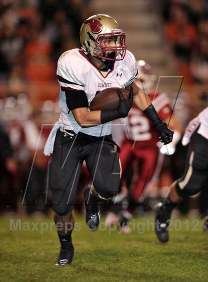 Thumbnail 1 in La Serna vs. Downey (CIF SS Southeast Division Final) photogallery.