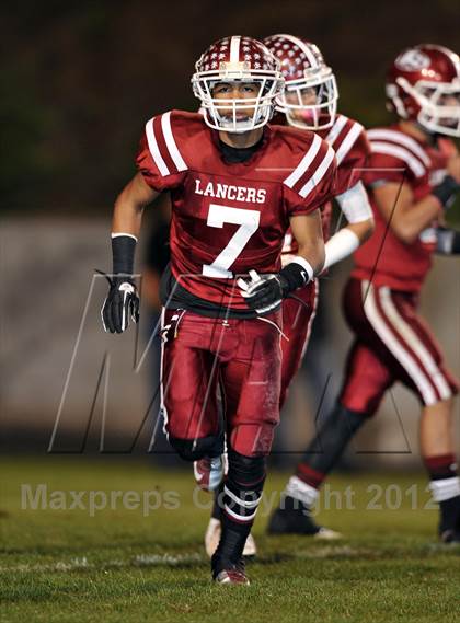 Thumbnail 2 in La Serna vs. Downey (CIF SS Southeast Division Final) photogallery.
