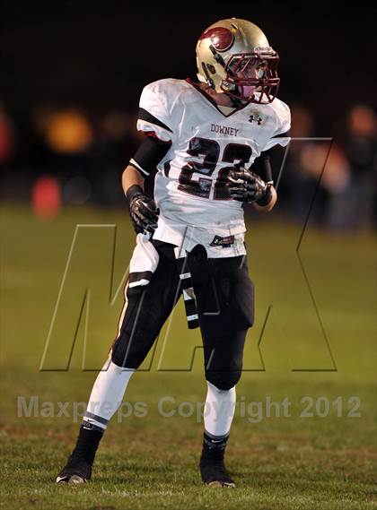 Thumbnail 1 in La Serna vs. Downey (CIF SS Southeast Division Final) photogallery.