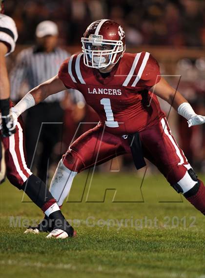 Thumbnail 1 in La Serna vs. Downey (CIF SS Southeast Division Final) photogallery.