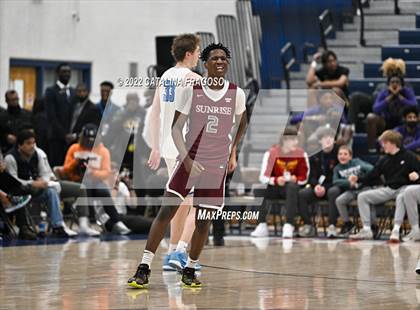Thumbnail 3 in Bishop Walsh vs. Sunrise Christian Academy (Metro Classic) photogallery.