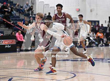 Thumbnail 1 in Bishop Walsh vs. Sunrise Christian Academy (Metro Classic) photogallery.