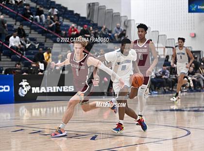 Thumbnail 1 in Bishop Walsh vs. Sunrise Christian Academy (Metro Classic) photogallery.