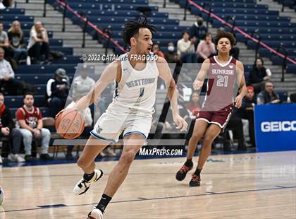 Thumbnail 2 in Bishop Walsh vs. Sunrise Christian Academy (Metro Classic) photogallery.