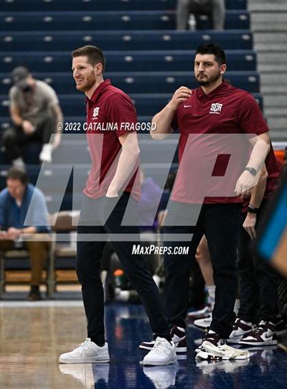 Thumbnail 2 in Bishop Walsh vs. Sunrise Christian Academy (Metro Classic) photogallery.