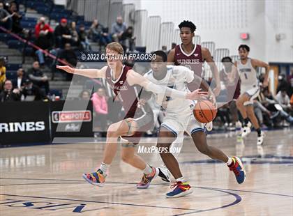 Thumbnail 2 in Bishop Walsh vs. Sunrise Christian Academy (Metro Classic) photogallery.
