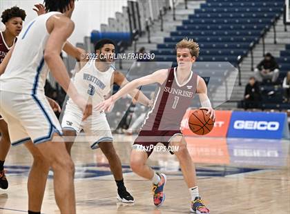 Thumbnail 3 in Bishop Walsh vs. Sunrise Christian Academy (Metro Classic) photogallery.