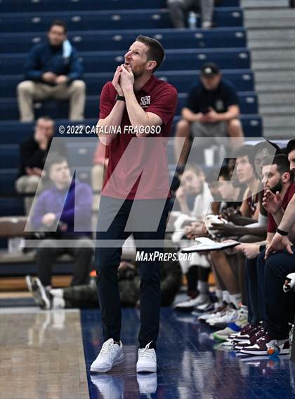 Thumbnail 1 in Bishop Walsh vs. Sunrise Christian Academy (Metro Classic) photogallery.