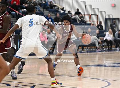 Thumbnail 2 in Bishop Walsh vs. Sunrise Christian Academy (Metro Classic) photogallery.