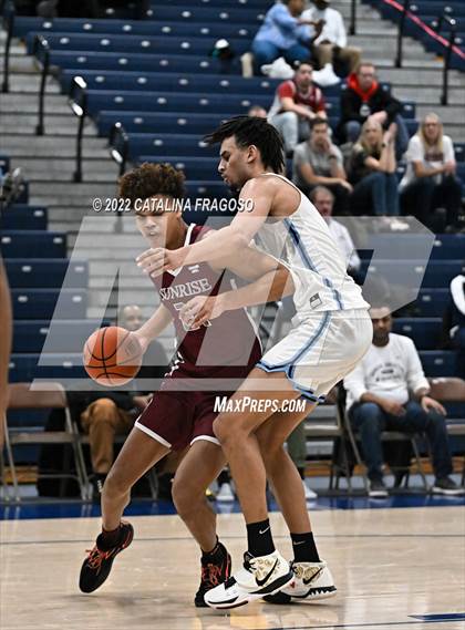 Thumbnail 3 in Bishop Walsh vs. Sunrise Christian Academy (Metro Classic) photogallery.