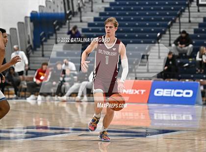 Thumbnail 3 in Bishop Walsh vs. Sunrise Christian Academy (Metro Classic) photogallery.