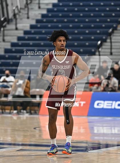 Thumbnail 2 in Bishop Walsh vs. Sunrise Christian Academy (Metro Classic) photogallery.