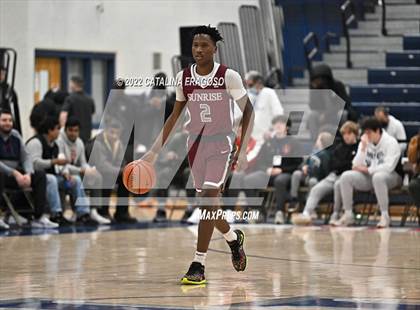 Thumbnail 1 in Bishop Walsh vs. Sunrise Christian Academy (Metro Classic) photogallery.