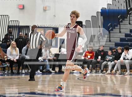 Thumbnail 1 in Bishop Walsh vs. Sunrise Christian Academy (Metro Classic) photogallery.