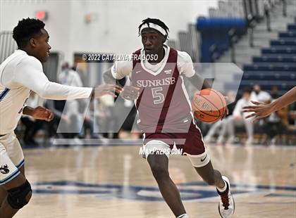 Thumbnail 3 in Bishop Walsh vs. Sunrise Christian Academy (Metro Classic) photogallery.