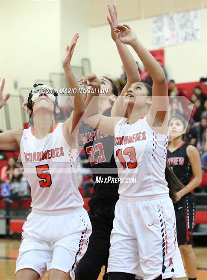 Thumbnail 2 in Palmview vs Economedes (La Joya Pack Tournament) photogallery.